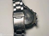 Horloge - seiko chronograaf - alarm-functie - afbeelding 4 van  5