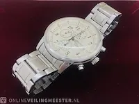 Horloge - seiko chronograph 100m - 7t92-0lt0 - afbeelding 2 van  7