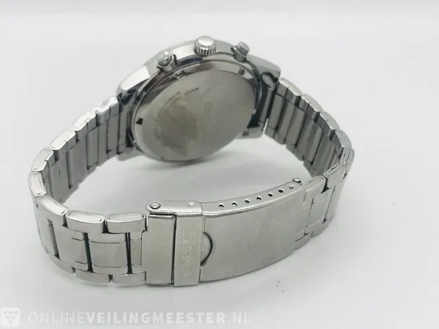 Horloge - seiko chronograph 100m - 7t92-0lt0 - afbeelding 6 van  7