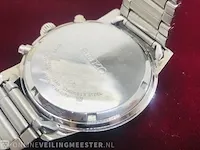 Horloge - seiko chronograph 100m - 7t92-0lt0 - afbeelding 7 van  7