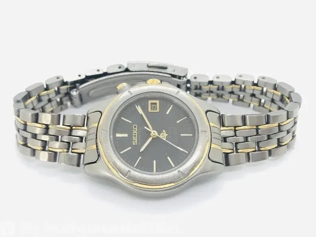 Horloge - seiko kinetic titanium - sq100 serie - afbeelding 2 van  6