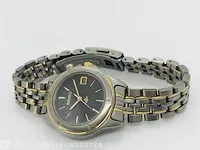 Horloge - seiko kinetic titanium - sq100 serie - afbeelding 3 van  6