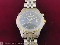 Horloge - seiko kinetic titanium - sq100 serie - afbeelding 5 van  6