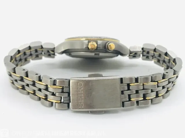 Horloge - seiko kinetic titanium - sq100 serie - afbeelding 6 van  6