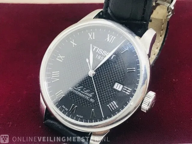 Horloge - tissot le locle powermatic 80 - automatisch horloge - afbeelding 5 van  11