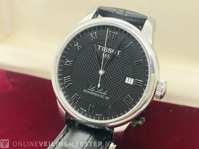 Horloge - tissot le locle powermatic 80 - automatisch horloge - afbeelding 7 van  11