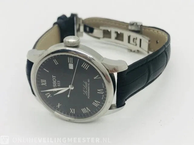 Horloge - tissot le locle powermatic 80 - automatisch horloge - afbeelding 9 van  11