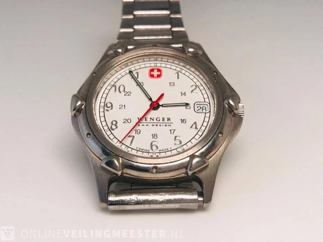 Horloge - wenger s.a.k. design - swiss made - afbeelding 1 van  5