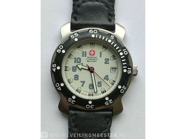 Horloge - wenger swiss military - militair horloge - afbeelding 1 van  5