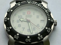 Horloge - wenger swiss military - militair horloge - afbeelding 4 van  5