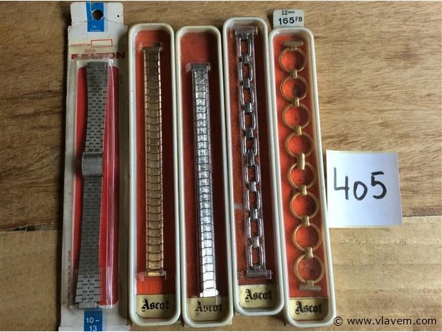 Horloge bandjes 5stuks - afbeelding 1 van  2