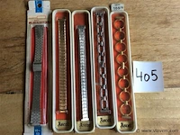 Horloge bandjes 5stuks - afbeelding 1 van  2