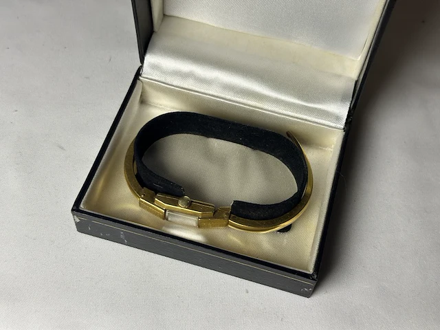 Horloge baume & mercier, vintage, goud - afbeelding 4 van  4