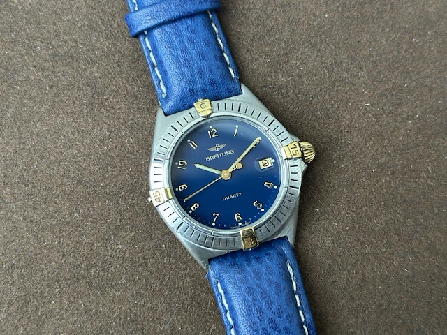 Horloge, breitling , callisto, staal/goud - afbeelding 1 van  6