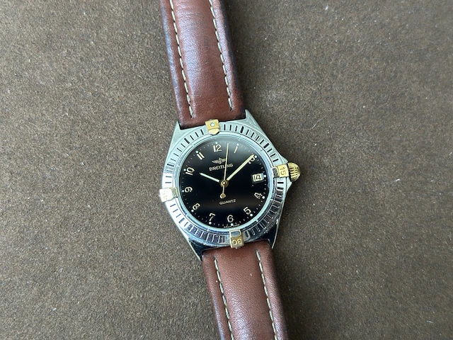 Horloge, breitling, callisto, staal/goud - afbeelding 1 van  5