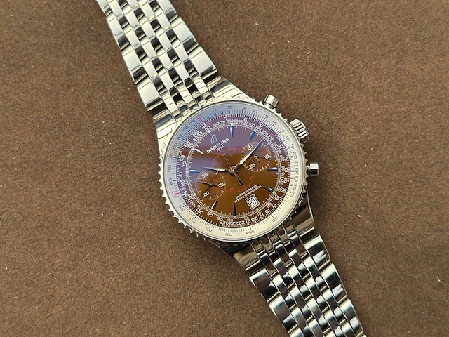 Horloge, breitling, montbrilliant, staal - afbeelding 6 van  13