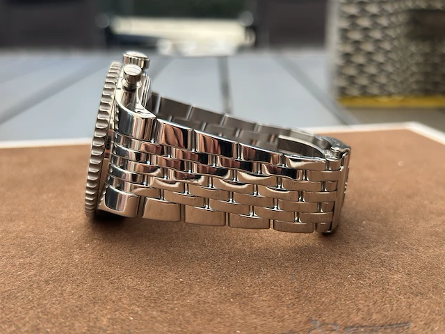 Horloge, breitling, montbrilliant, staal - afbeelding 10 van  13