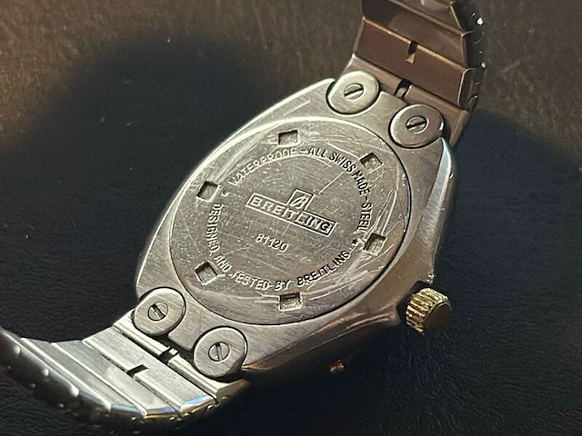 Horloge breitling, yachting 81120, staal, 1990-2000 - afbeelding 4 van  4