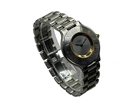 Horloge, cartier, 1330, goud/staal, 2000+ - afbeelding 1 van  8