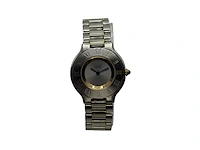 Horloge, cartier, 1330, goud/staal, 2000+ - afbeelding 3 van  8