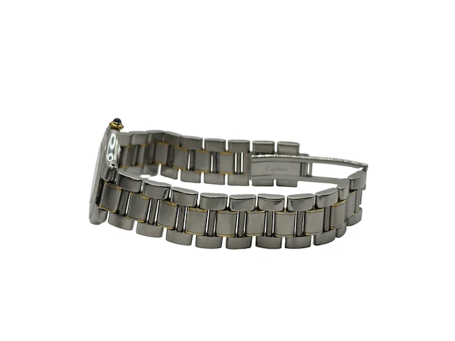 Horloge, cartier, 1330, goud/staal, 2000+ - afbeelding 5 van  8