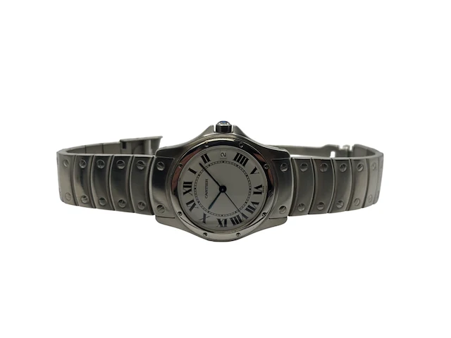 Horloge, cartier, 1920-1, staal, 1990-2000 - afbeelding 3 van  8