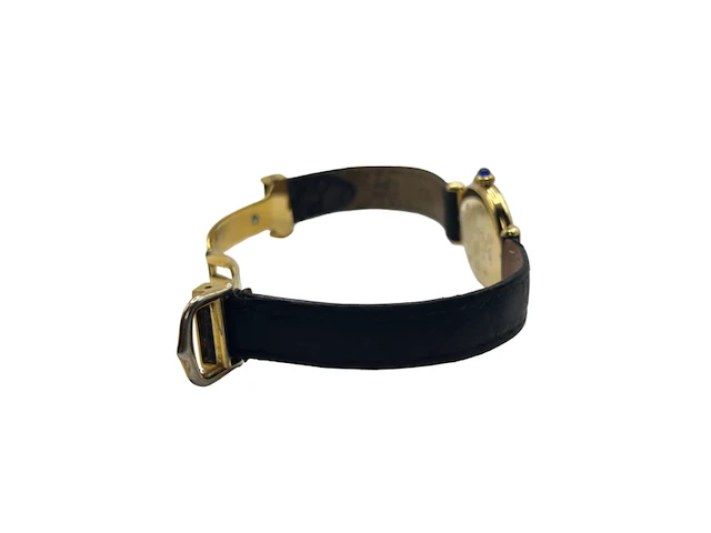 Horloge, cartier, colisee, goud, 1991 - afbeelding 6 van  9