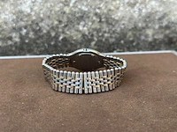 Horloge, cartier, de must 21, goud/staal - afbeelding 10 van  13