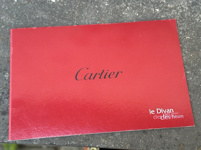 Horloge, cartier , divan automaat, 2015 - afbeelding 7 van  16