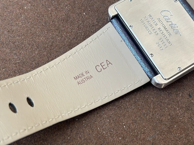 Horloge, cartier , divan automaat, 2015 - afbeelding 14 van  16