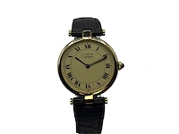 Horloge, cartier must de cartier, 590003, goud, 1990-2000 - afbeelding 3 van  5