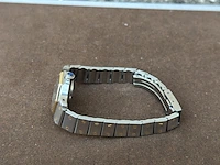 Horloge, cartier, octagon 0907, staal/goud, 1985 - afbeelding 9 van  11