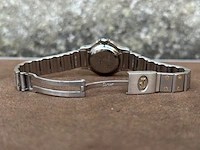 Horloge, cartier, octagon 0907, staal/goud, 1985 - afbeelding 10 van  11