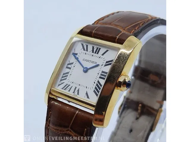 Horloge cartier, tank française - afbeelding 1 van  20