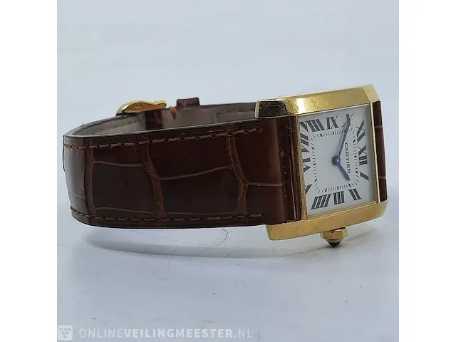 Horloge cartier, tank française - afbeelding 12 van  20