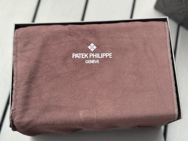 Horloge doos patek phillipe, bruin - afbeelding 3 van  7