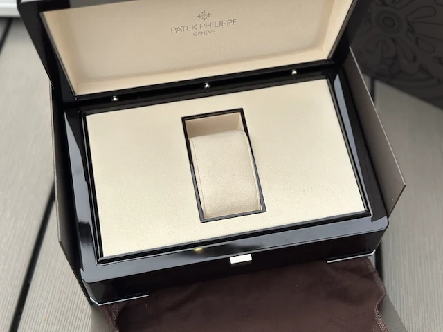 Horloge doos patek phillipe, bruin - afbeelding 6 van  7