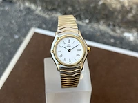 Horloge, ebel, classic wave, staal/goud, 2000+ - afbeelding 1 van  7