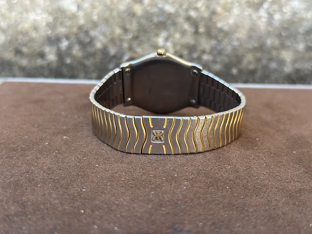 Horloge, ebel, sport wave, staal/goud, 2000+ - afbeelding 6 van  7