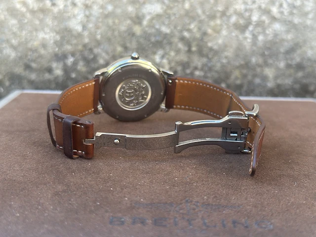 Horloge, hermes, clipper, staal, 2010+ - afbeelding 5 van  8