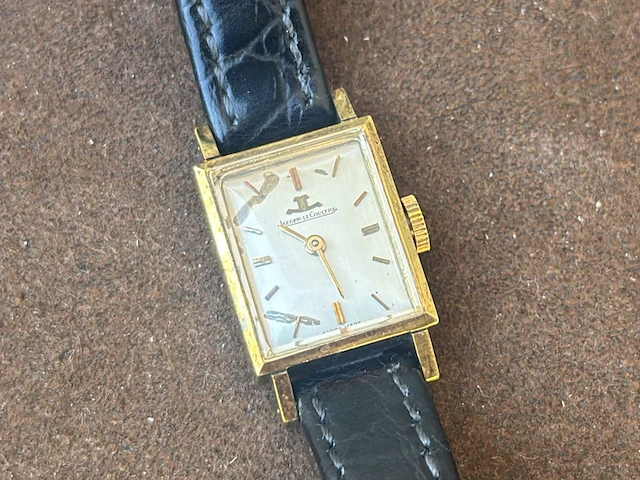 Horloge, jaeger le coultre, 1658, goud, 1965 - afbeelding 1 van  7