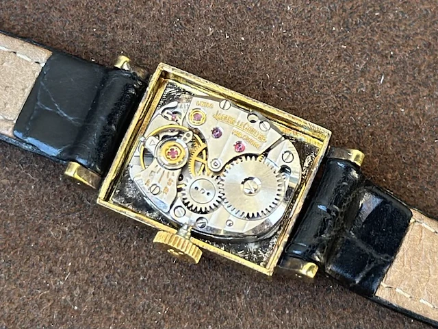 Horloge, jaeger le coultre, 1658, goud, 1965 - afbeelding 4 van  7