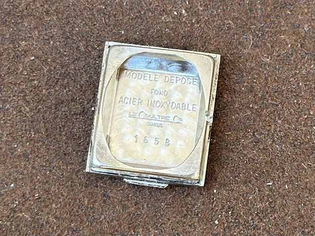 Horloge, jaeger le coultre, 1658, goud, 1965 - afbeelding 5 van  7