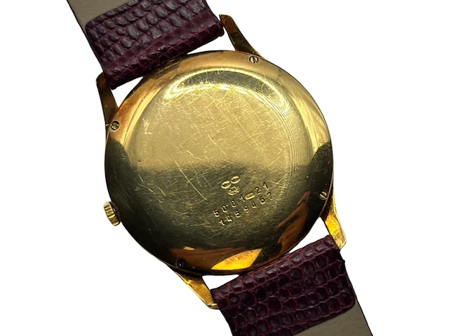 Horloge, jaeger-le-coultre, 5001.21, goud, 1970-1980 - afbeelding 4 van  7