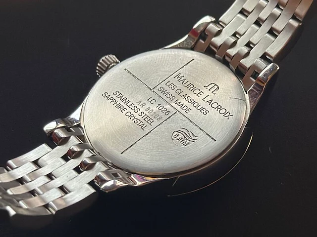 Horloge maurice lacroix, les classiques , staal/goud, 2010-2020 - afbeelding 3 van  3
