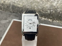 Horloge, maurice lacroix, square pontos, staal - afbeelding 11 van  13