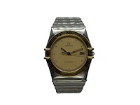 Horloge, omega constellation, 396.1070/80, staal/goud, 1980-1990 - afbeelding 1 van  8