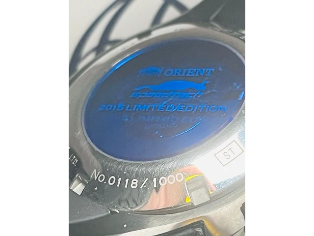 Horloge orient skt00003b speedtech subaru brz gt300 - afbeelding 5 van  14