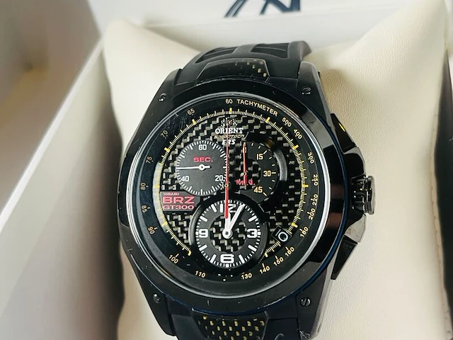 Horloge orient skt00003b speedtech subaru brz gt300 - afbeelding 1 van  14