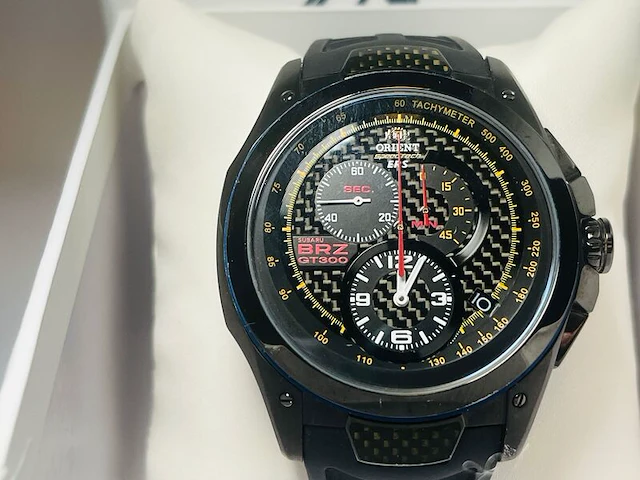 Horloge orient skt00003b speedtech subaru brz gt300 - afbeelding 9 van  14